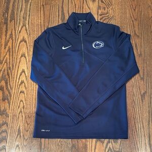 Penn State 1/4 zip crew neck. Dri-fit material. Size men’s small.